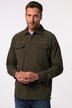 JP 1880 overhemd van sweatstof, lange raglanmouwen, kentkraag, badges, tot 8XL