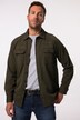 JP 1880 overhemd van sweatstof, lange raglanmouwen, kentkraag, badges, tot 8XL
