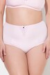 Culotte taille haute sculptante. Empiècement en dentelle