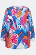 Bluse, tiger-mønstermiks, lange ermer