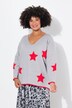 Trui, oversized, sterren, lange mouwen
