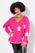 Trui, oversized, sterren, lange mouwen