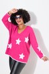 Trui, oversized, sterren, lange mouwen