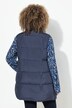 Gilet matelassé sans manches, boutons-pression sur les côtés, col chemise