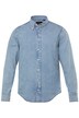 Džínová košile JP1880, dlouhé rukávy, límeček s knoflíky, Modern Basic střih, do 8XL