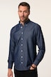 JP 1880 denimskjorte, lange ærmer, buttondown-krave, Modern Basic-pasform, op til str. 8XL