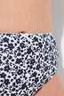 Culottes midi, lot de 5, fleurs/unies