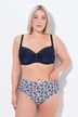 Culottes midi, lot de 5, fleurs/unies