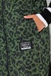 Dlouhá prošívaná vesta, A střih, barevný leopardí vzor
