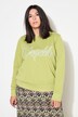 Sweatshirt, boxy fasong, broderi