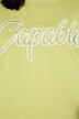 Sweatshirt, boxy fasong, broderi