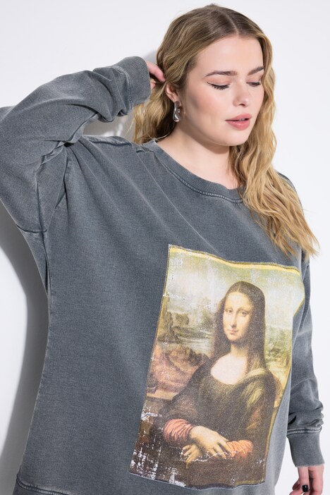 Mona Lisa Distressed Sweatshirt