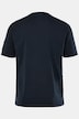 Camiseta JP 1880, media manga, look vintage, insignias, bordado, hasta la talla 8 XL