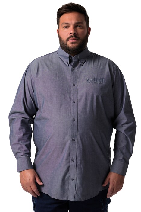 Košile Men+, dlouhé rukávy, límeček s knoflíky, Comfort střih, do 8XL
