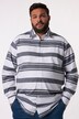 Men+ stribet skjorte, lange ærmer, Kent-krave, comfort fit, op til str. 8XL