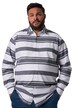 Pruhovaná košile Men+, douhé rukávy, Kent límeček, Comfort střih, do 8XL