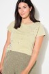 T-shirt, classic shape, vintage look, strass