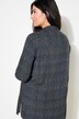 Overhemdblouse, boxy fit, splitter-print, lange mouwen