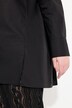 Camicia dal taglio oversize con collo alla coreana, maniche lunghe ed effetto paper touch