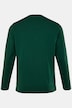 Men+ langærmet T-shirt, mavevenlig pasform, print på brystet, rund hals, op til str. 8XL