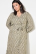 Maxi-jurk, A-lijn, print all-over, wikkellook