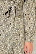 Maxi-jurk, A-lijn, print all-over, wikkellook