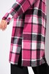 Veste-chemise à carreaux, poches à rabat et col chemise