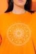 T-shirt, oversized, Astro-print