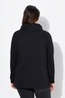 Sweatshirt, bloemen, opstaande kraag, lange mouwen