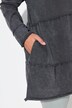 Longue veste à capuche au look vintage, ligne A