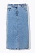 Eco Cotton Elastic Waist Denim Skirt