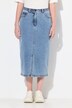 Eco Cotton Elastic Waist Denim Skirt
