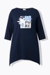 Chemise, PURE, encolure bateau, manches 3/4, coton biologique