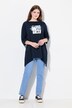 Chemise, PURE, encolure bateau, manches 3/4, coton biologique