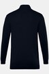Maglione polo Men+ con zip, abbottonatura e ricamo, fino alla tg. 8XL