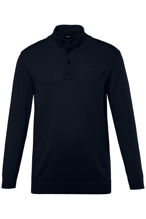 Troyer Men+, límeček se zipem, knoflíková léga, úplet, do 8XL