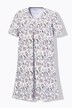 Bigshirts, set van 2, bloemen, V-hals, korte mouwen