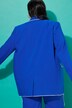 Blazer, oversize-form, piping