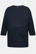 T-Shirt de maternité Bellieva. Fonction allaitement. Coton bio certifié GOTS