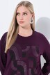 Shirt, grafische print, Classic, ronde hals, lange mouwen