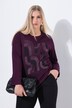 Shirt, grafische print, Classic, ronde hals, lange mouwen