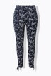 Leggings, rynkedetaljer i falden, smale ben, økologisk bomull