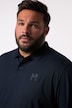 Men+ langærmet poloshirt, Basic, rund hals, op til str. 8XL