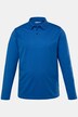 Men+ langærmet poloshirt, Basic, rund hals, op til str. 8XL