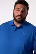 Men+ langærmet poloshirt, Basic, rund hals, op til str. 8XL