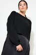 Robe maxi en maille et satin. Effet de superposition. Coupe Boxy Shape