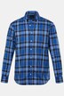 JP 1880 ternet skjorte, lange ærmer, buttondown-krave, Modern pasform, op til str. 8XL