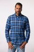 JP 1880 ternet skjorte, lange ærmer, buttondown-krave, Modern pasform, op til str. 8XL