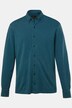 JP 1880 overhemd, piqué, lange mouwen, buttondown-kraag, vintage look, Modern Fit, tot 8XL