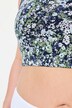 Brassières en lot de 2, imprimé/uni, décolleté rond